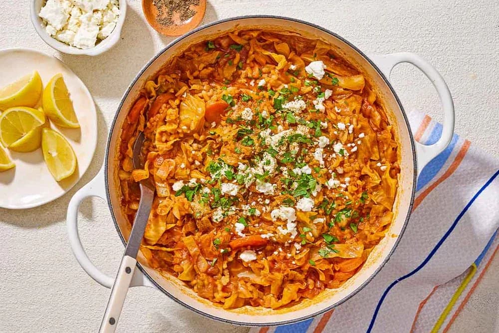 Cabbage and Rice (Lahanorizo)